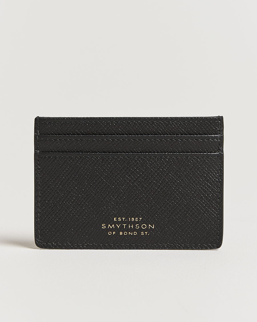 Herr | Plånböcker | Smythson | Panama Flat Cardholder Black
