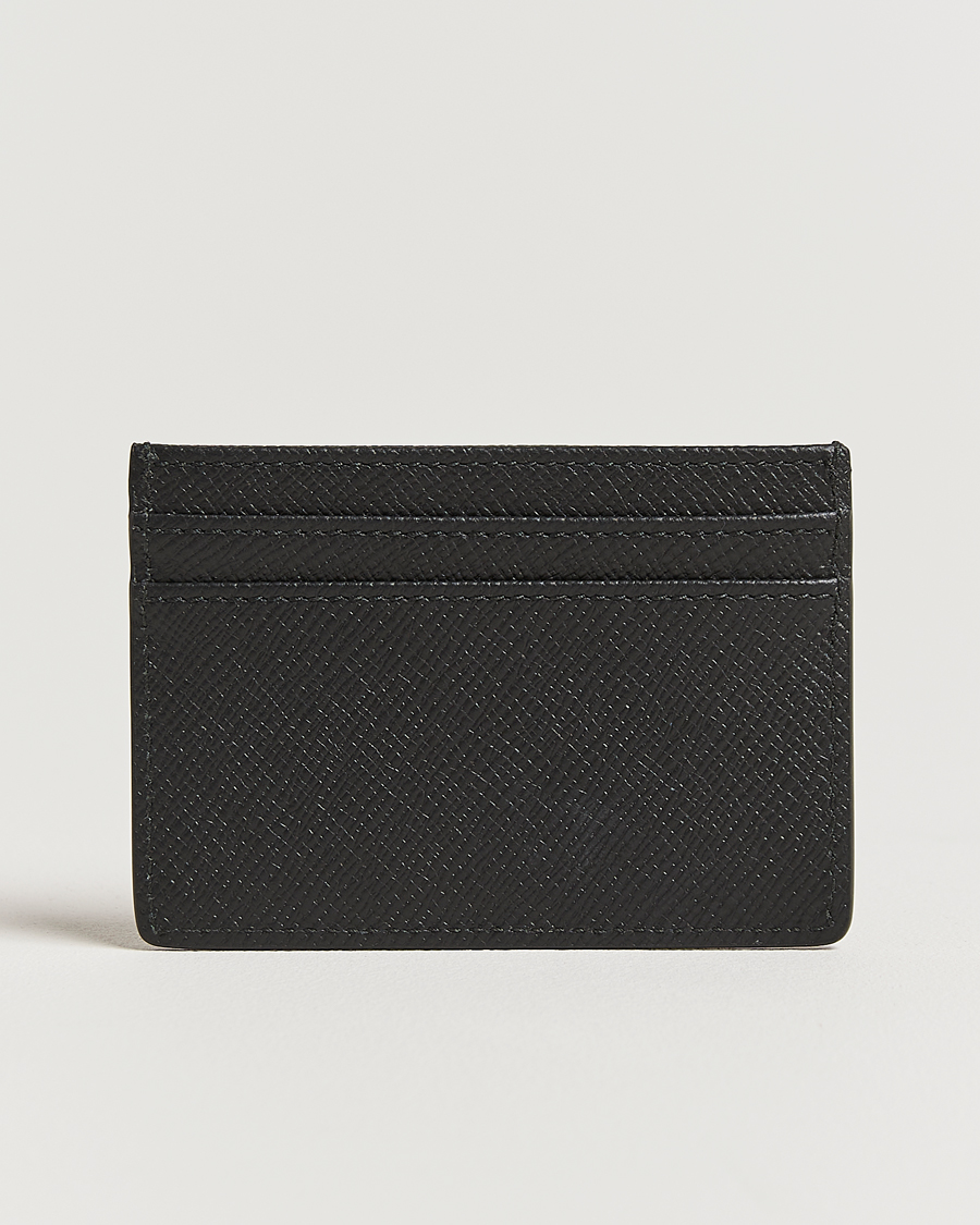 Herr | Plånböcker | Smythson | Panama Flat Cardholder Black