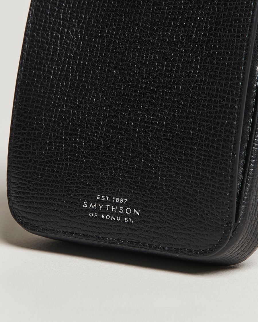 Herr | Väskor | Smythson | Ludlow Crossbody Pouch Black