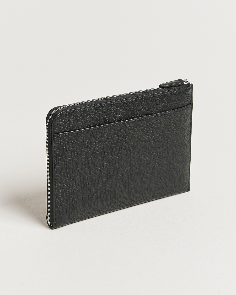 Herr | Väskor | Smythson | Ludlow Flat Organiser Pouch Black