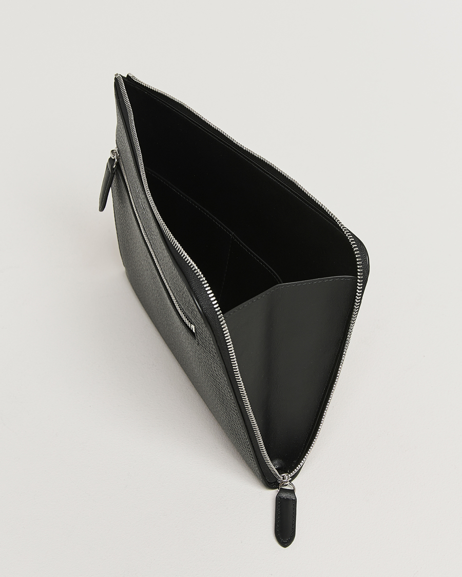 Herr | Väskor | Smythson | Ludlow Flat Organiser Pouch Black