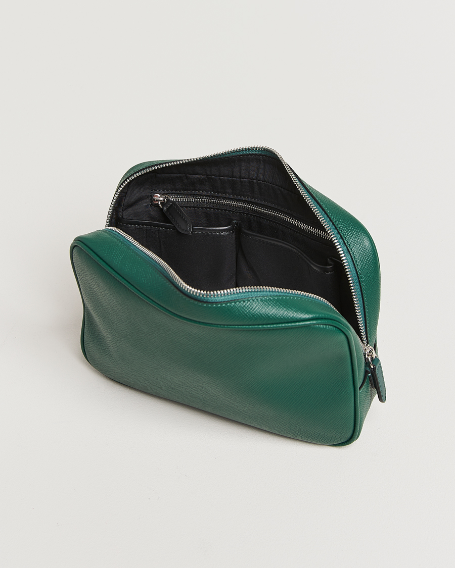 Herr | Smythson Panama Organiser Tech Pouch Forest Green | Smythson | Panama Organiser Tech Pouch Forest Green