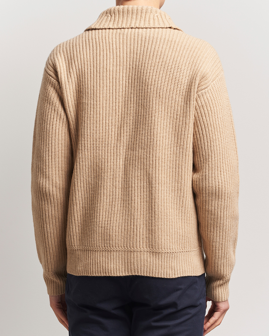 Herr | Tröjor | Polo Ralph Lauren | Wool/Cashmere Cardigan Dune Melange