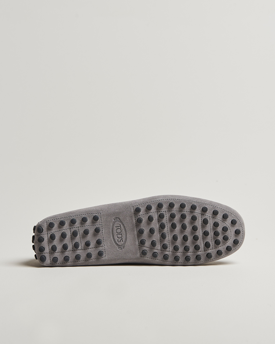 Herr | Tod's Gommino Carshoe Grey Suede | Tod's | Gommino Carshoe Grey Suede