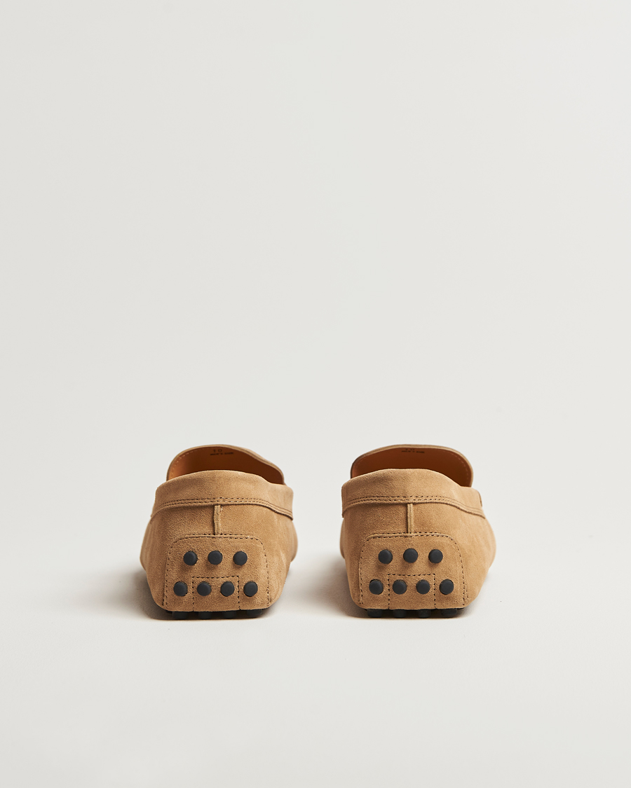Herr | Tod's Gommino Carshoe Beige Suede | Tod's | Gommino Carshoe Beige Suede