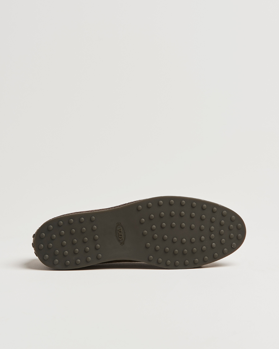 Herr | Tod's Raffia Loafer Dark Brown Suede | Tod's | Raffia Loafer Dark Brown Suede