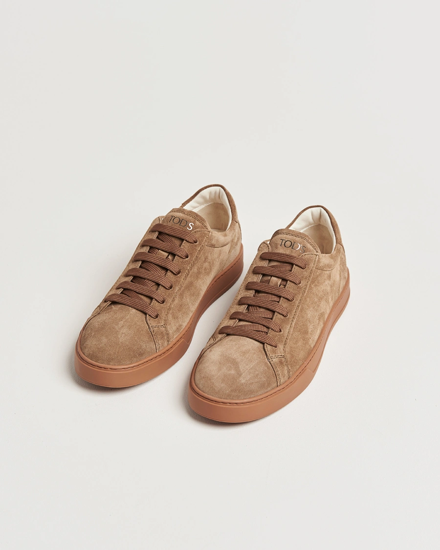 Herr | Sneakers | Tod's | Cassetta Lacciata Sneaker Brown Suede