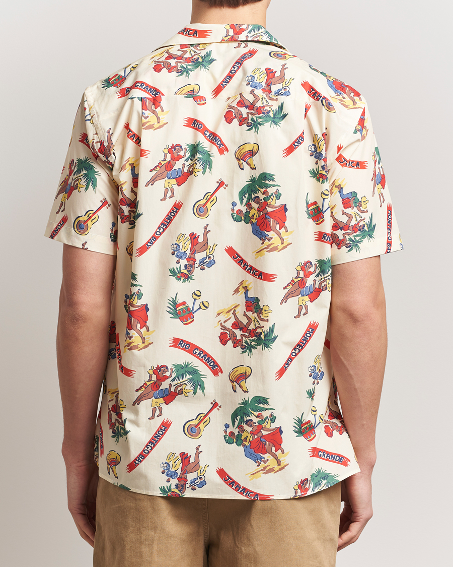 Herr | Skjortor | Gitman Vintage | Jamaica Camp Shirt Cream
