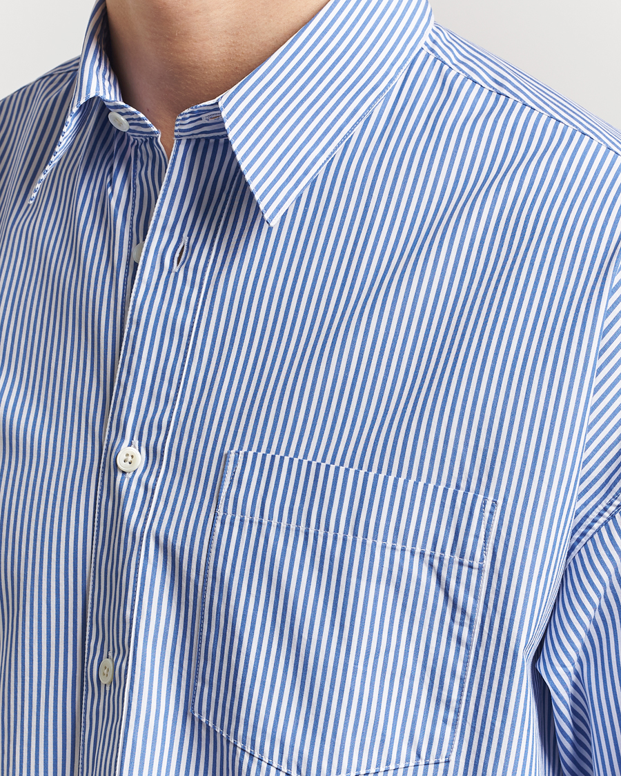 Herr | Skjortor | Sunflower | Stable Shirt Blue Stripe