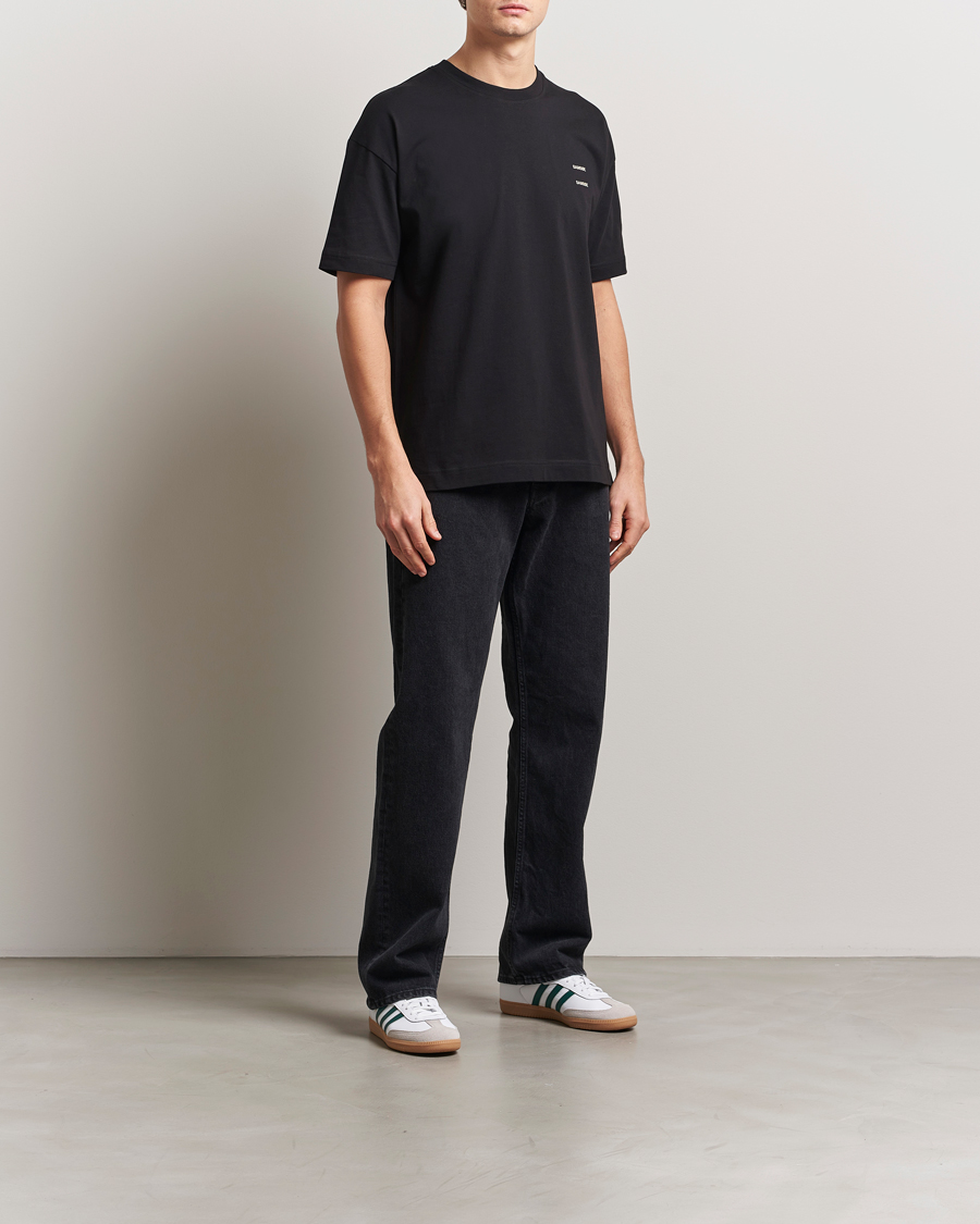Herr | T-Shirts | Samsøe Samsøe | Joel Organic Cotton T-Shirt Black