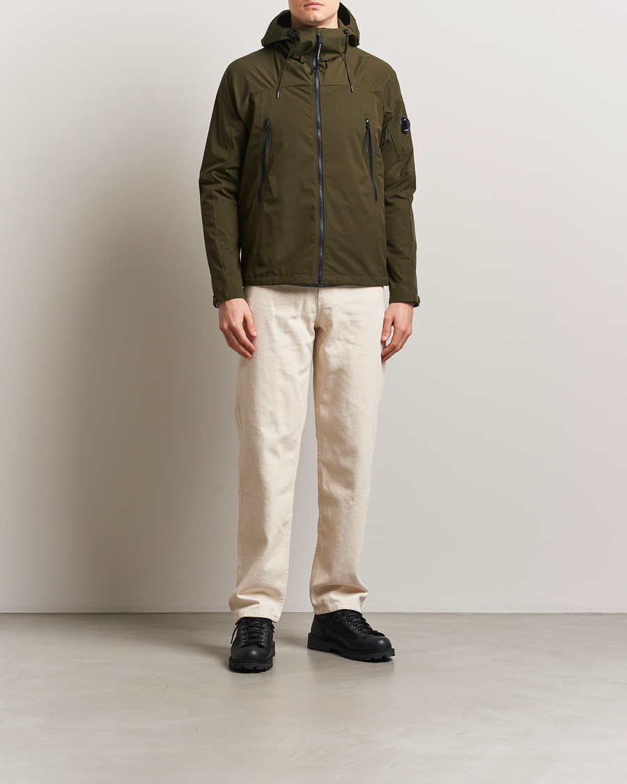 Herr | Jackor | C.P. Company | Pro-Tek Lens Hooded Jacket Olive