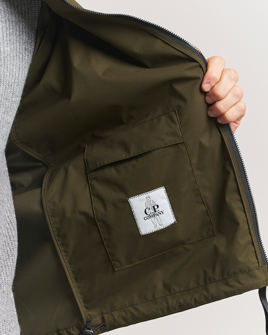Herr | Jackor | C.P. Company | Pro-Tek Lens Hooded Jacket Olive