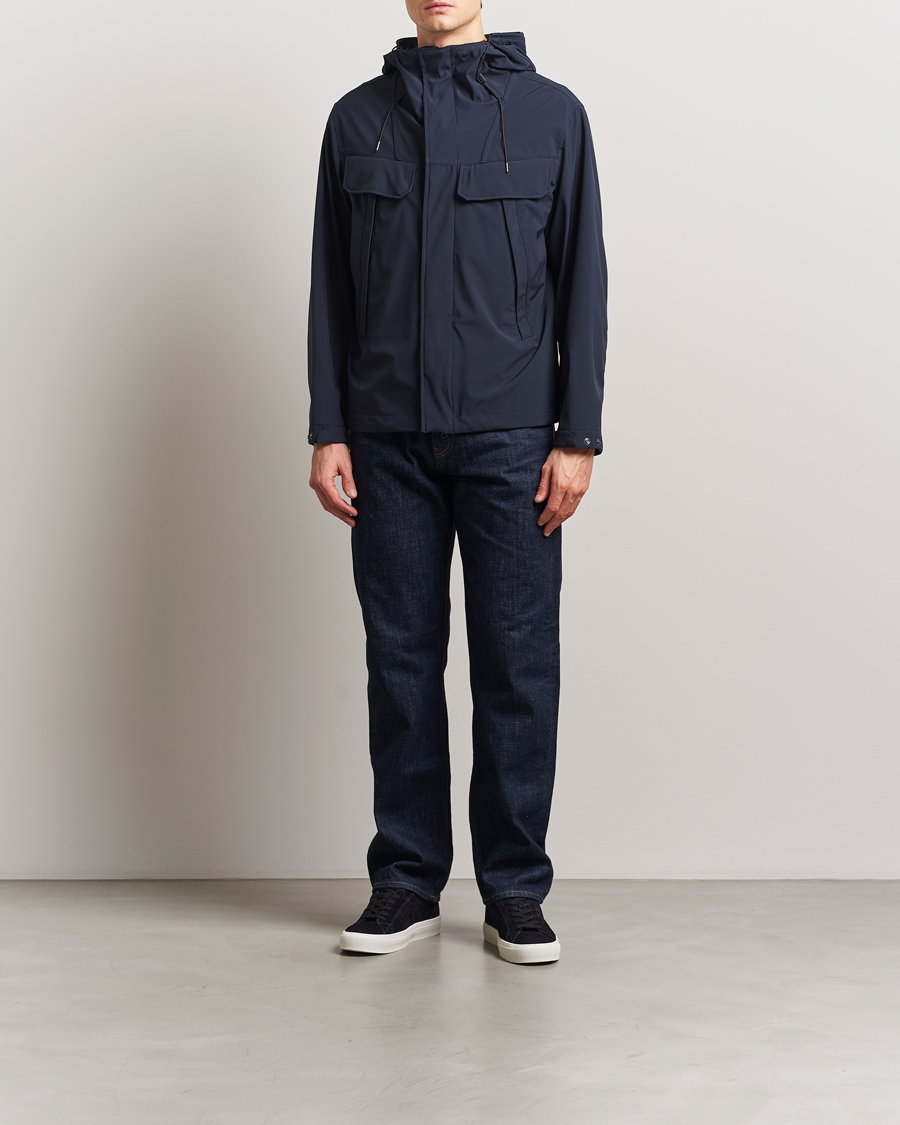 Herr | Jackor | C.P. Company | Shell-R Goggle Hood Jacket Navy