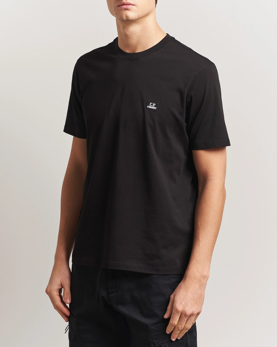 Herr | T-Shirts | C.P. Company | Short Sleeve Small Logo T-Shirt Black