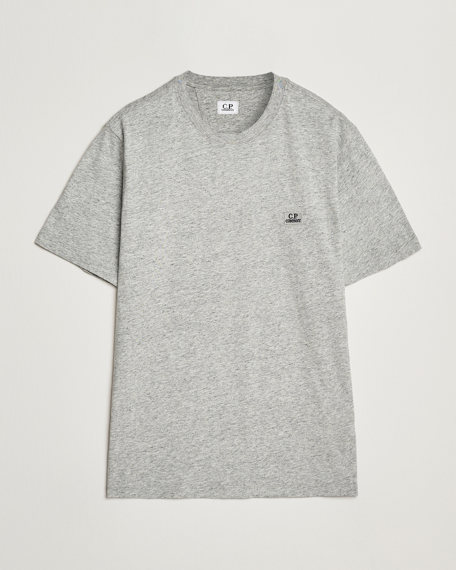 Herr | T-Shirts | C.P. Company | Short Sleeve Small Logo T-Shirt Grey