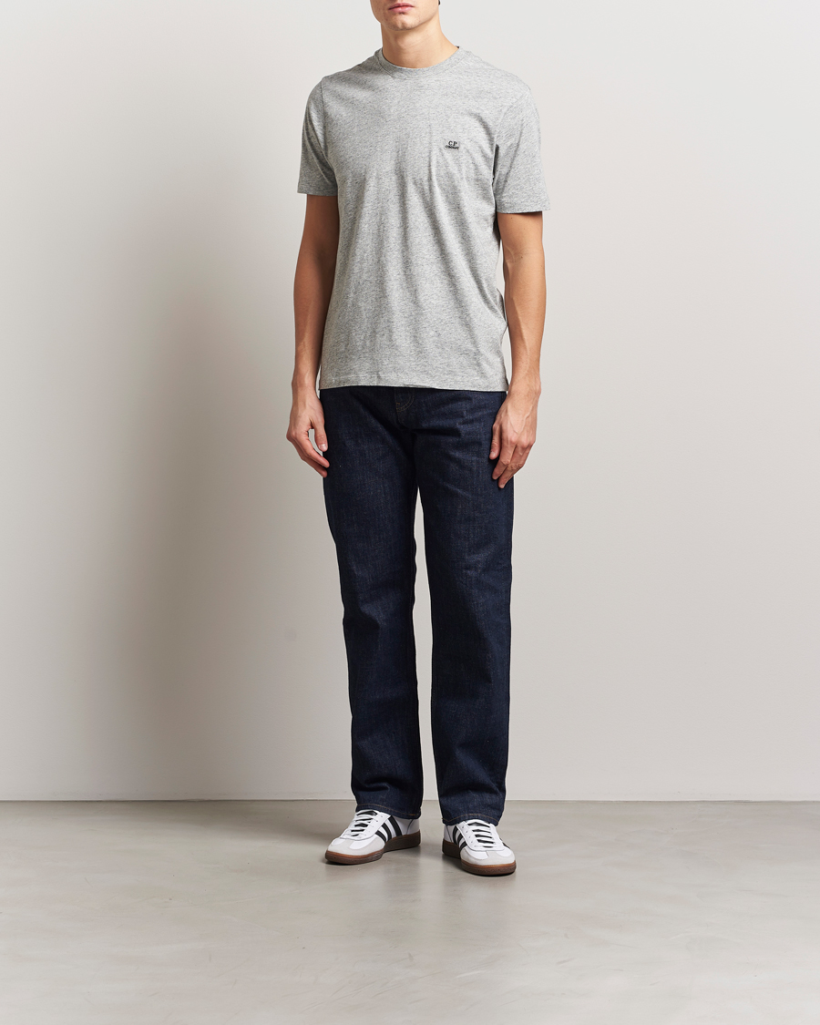 Herr | T-Shirts | C.P. Company | Short Sleeve Small Logo T-Shirt Grey