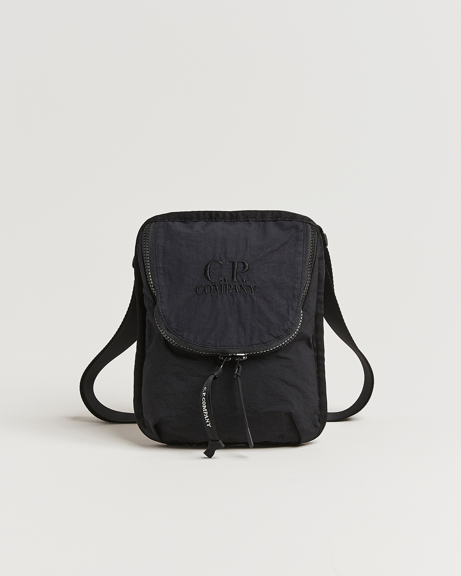 Herr | C.P. Company Plain Paper Touch Accessorie Bag Black | C.P. Company | Plain Paper Touch Accessorie Bag Black