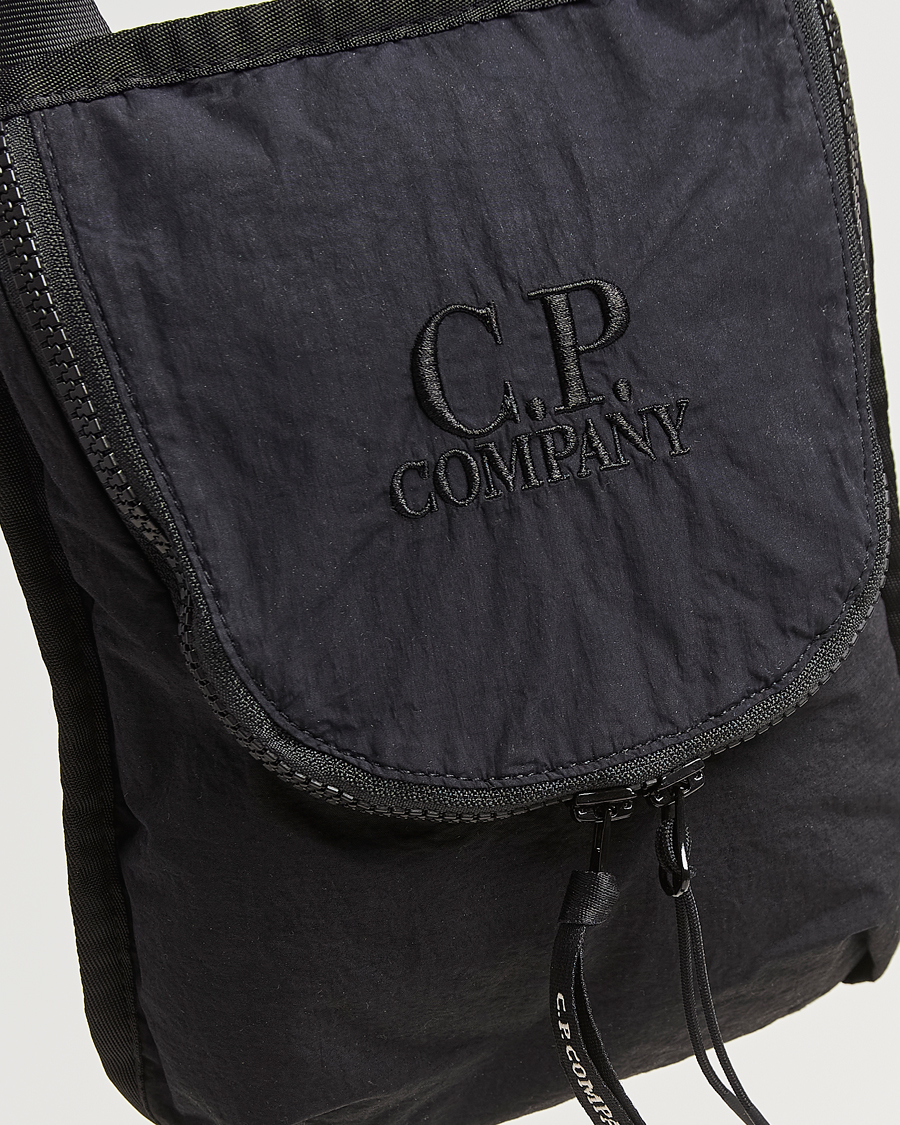 Herr | C.P. Company Plain Paper Touch Accessorie Bag Black | C.P. Company | Plain Paper Touch Accessorie Bag Black