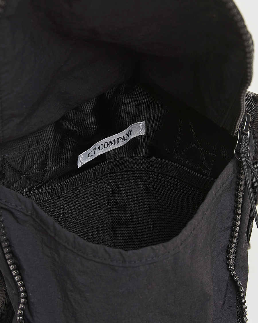 Herr | C.P. Company Plain Paper Touch Accessorie Bag Black | C.P. Company | Plain Paper Touch Accessorie Bag Black