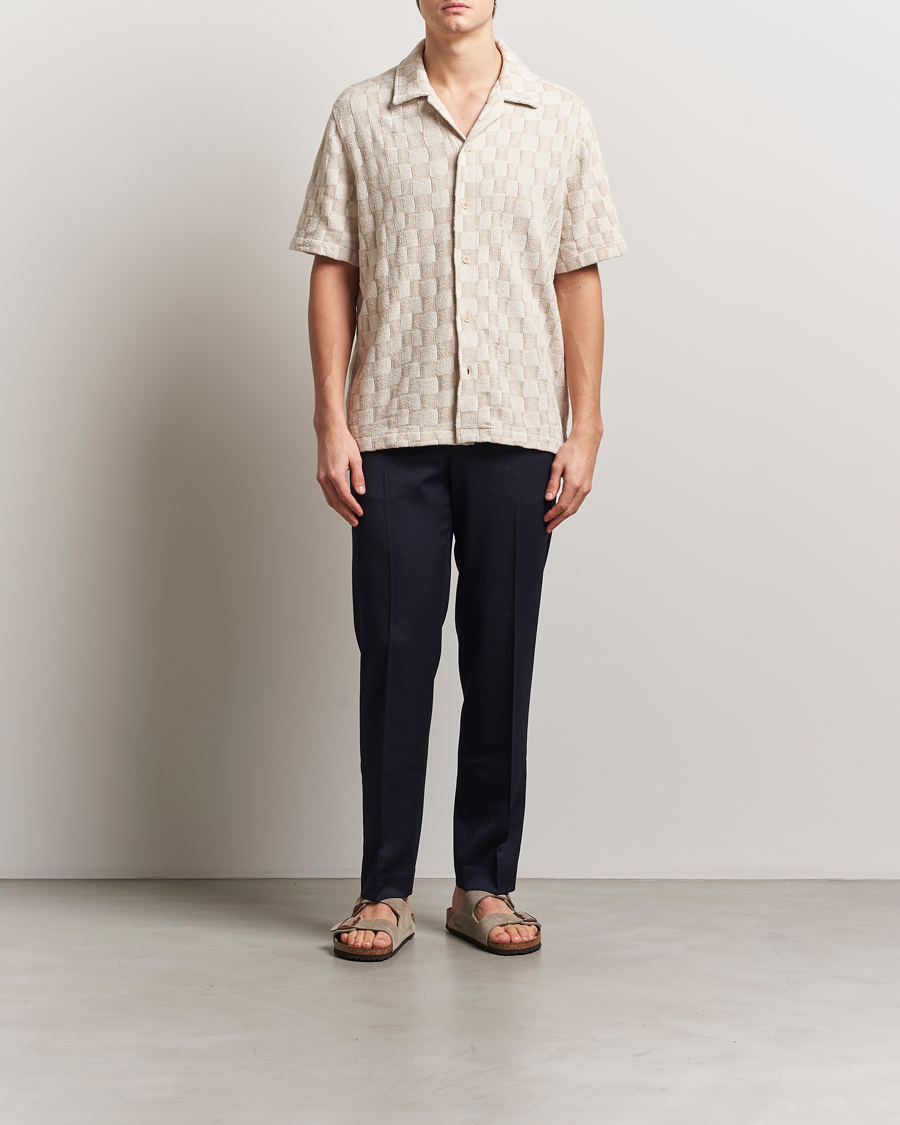 Herr | Skjortor | J.Lindeberg | Torpa Resort Jersey Shirt Moonbeam