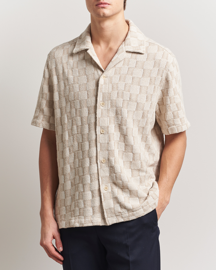 Herr | Skjortor | J.Lindeberg | Torpa Resort Jersey Shirt Moonbeam