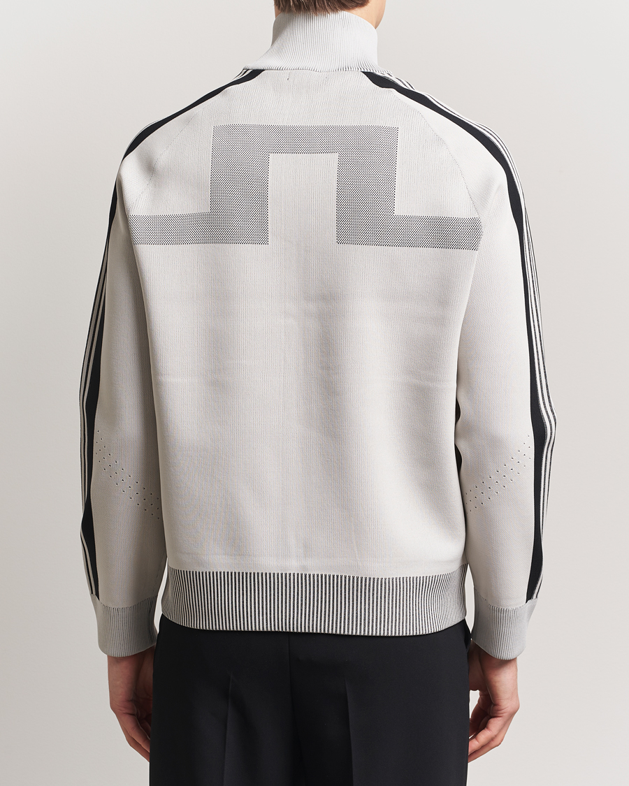 Herr | Jackor | J.Lindeberg | Max Tech Knit Track Jacket Moonbeam