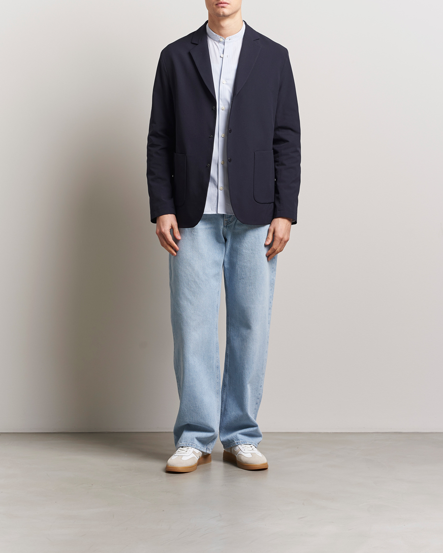 Herr | Jeans | J.Lindeberg | Cart Super Stone Wide Jeans Light Blue