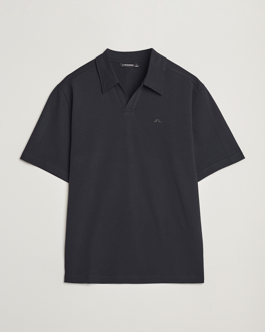 Herr | Pikéer | J.Lindeberg | Roy Relaxed Polo Pique Black