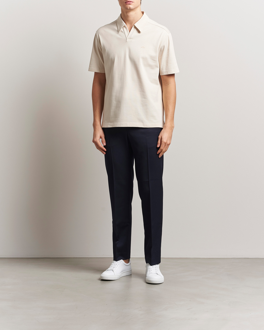 Herr | Pikéer | J.Lindeberg | Roy Relaxed Polo Pique Moonbeam