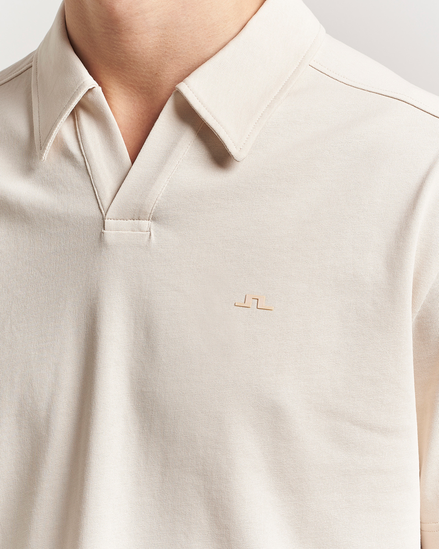 Herr | Pikéer | J.Lindeberg | Roy Relaxed Polo Pique Moonbeam