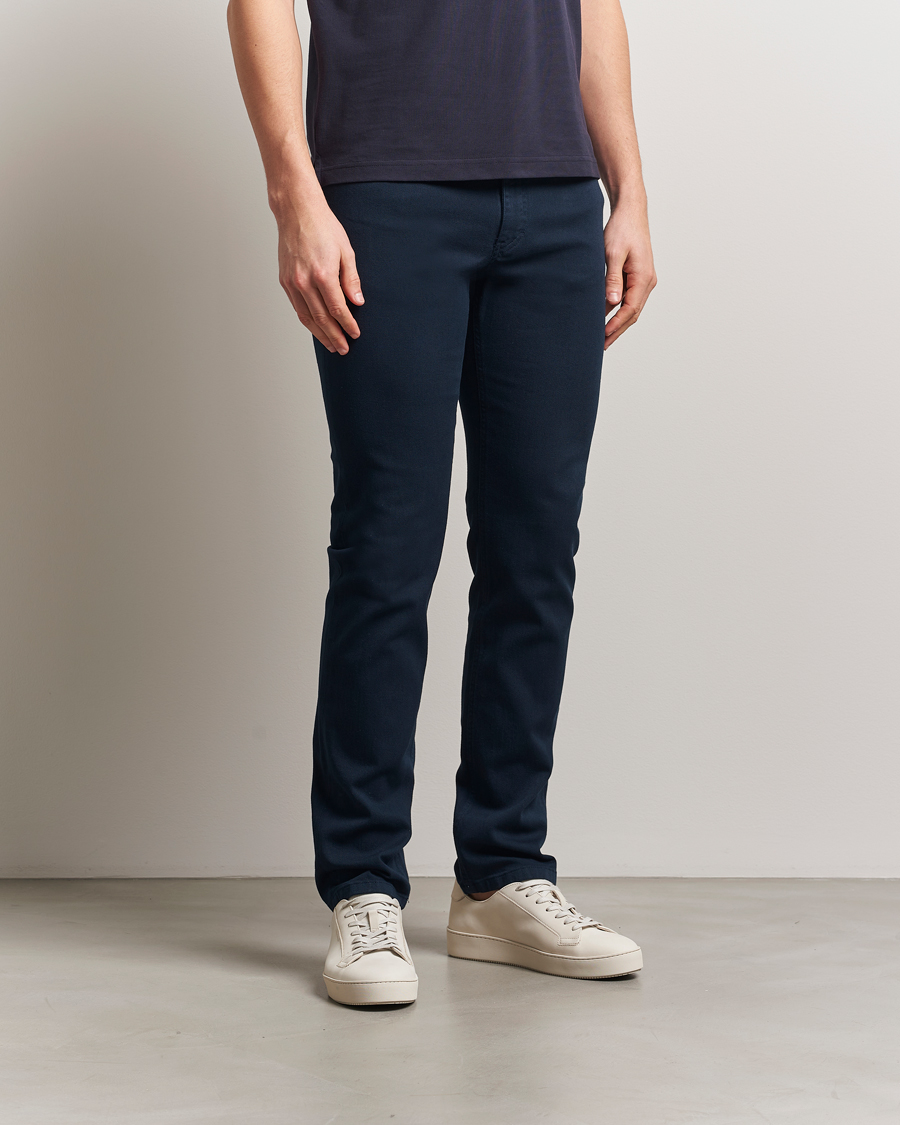 Herr | Jeans | J.Lindeberg | Jax Left Hand Twill Jeans Navy
