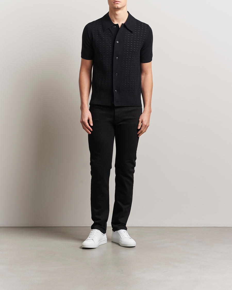 Herr | Jeans | J.Lindeberg | Jax Washed Slim Jeans Black