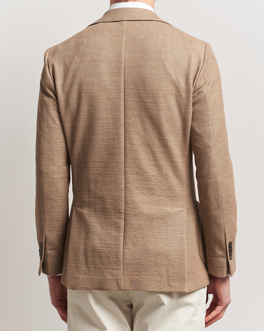 Herr | Kavajer | Morris Heritage | Jersey Linen Jacket Beige