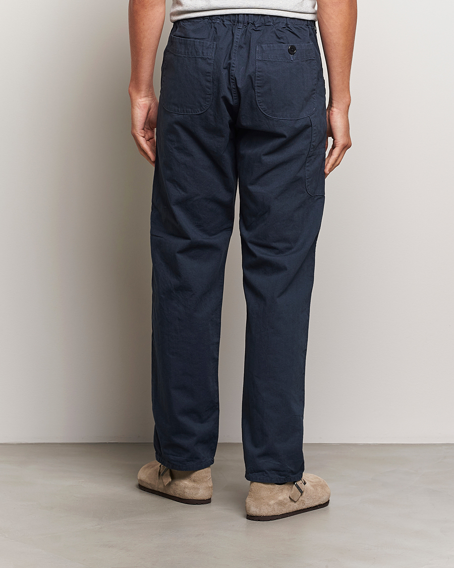 Herr | Byxor | orSlow | French Work Pants Navy