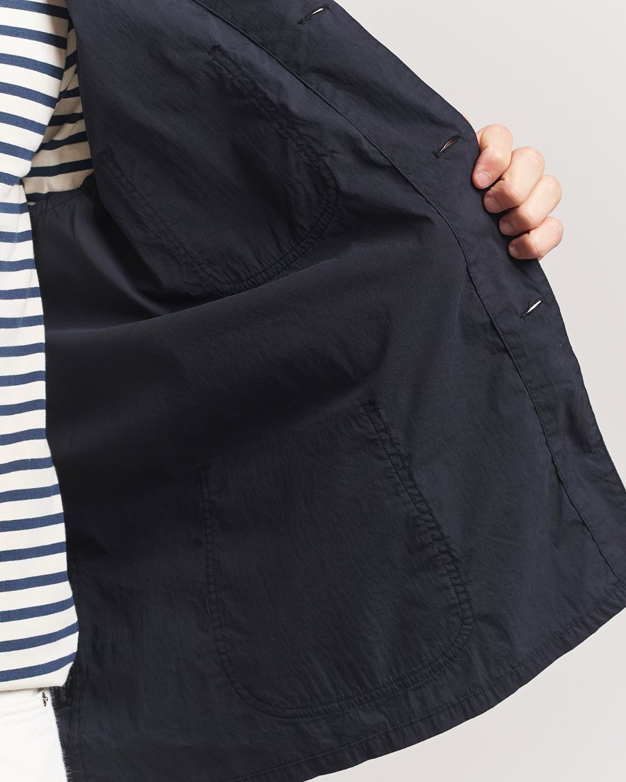 Herr | Kavajer | orSlow | Light Cotton Blazer Black