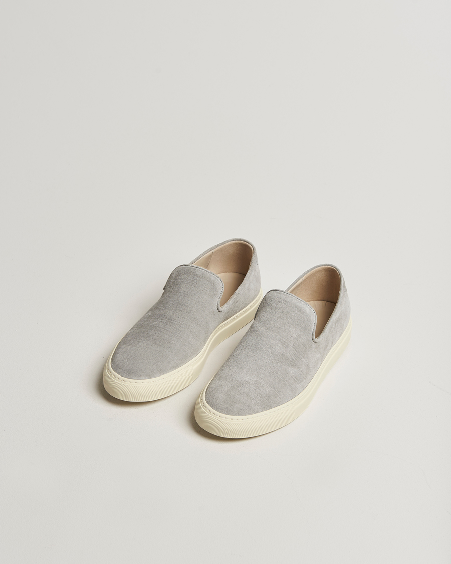 Herr | Loafers | CQP | Jetty Suede Sneaker Loafer Light Grey