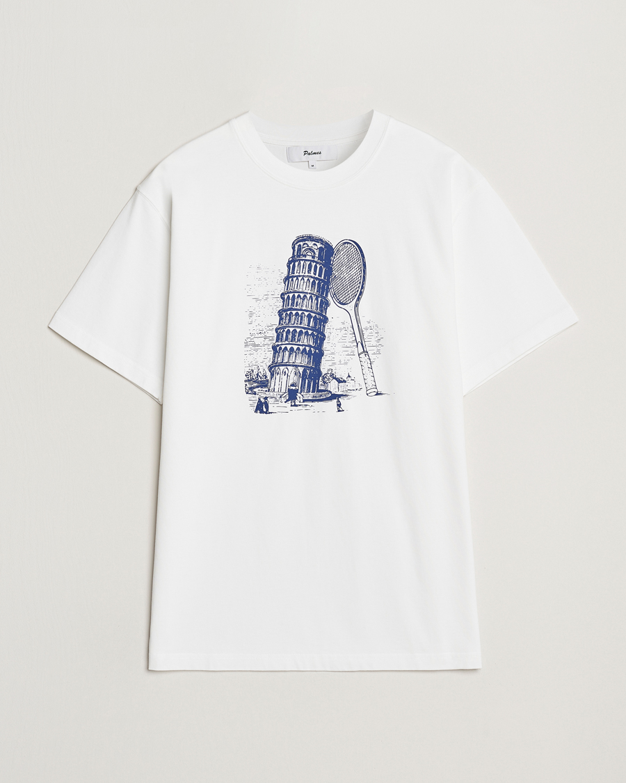 Herr | T-Shirts | Palmes | Tower T-Shirt White