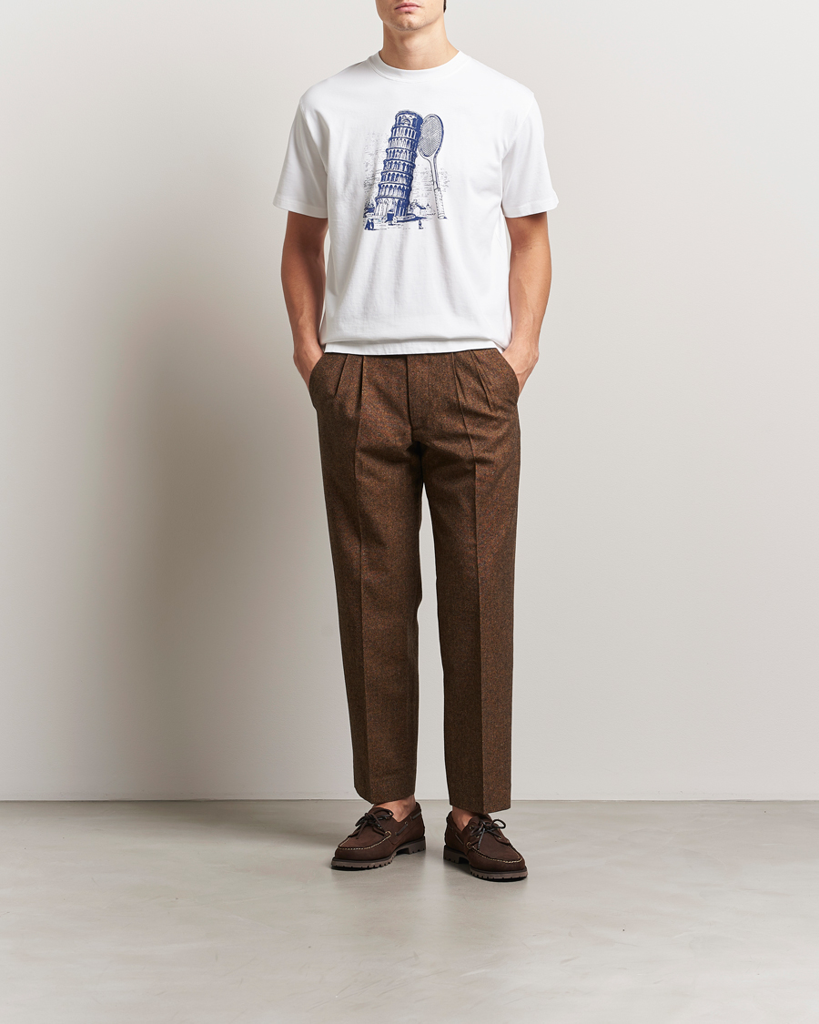 Herr | T-Shirts | Palmes | Tower T-Shirt White