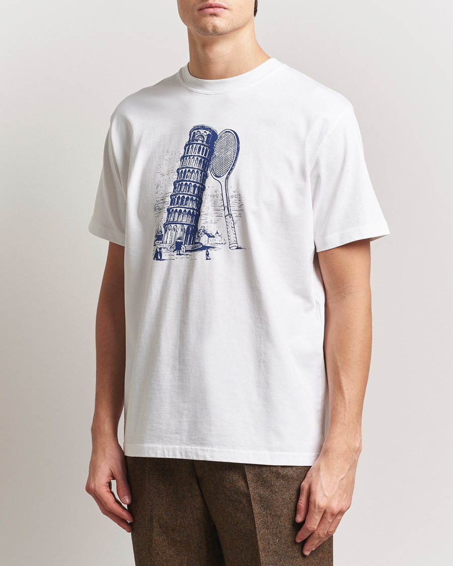 Herr | T-Shirts | Palmes | Tower T-Shirt White