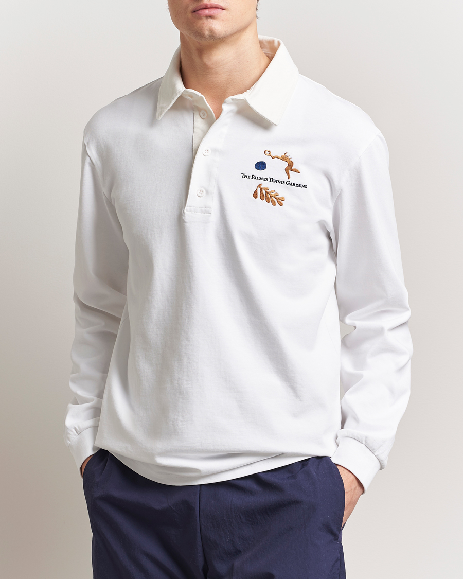 Herr | Tröjor | Palmes | Garden Rugby Shirt White
