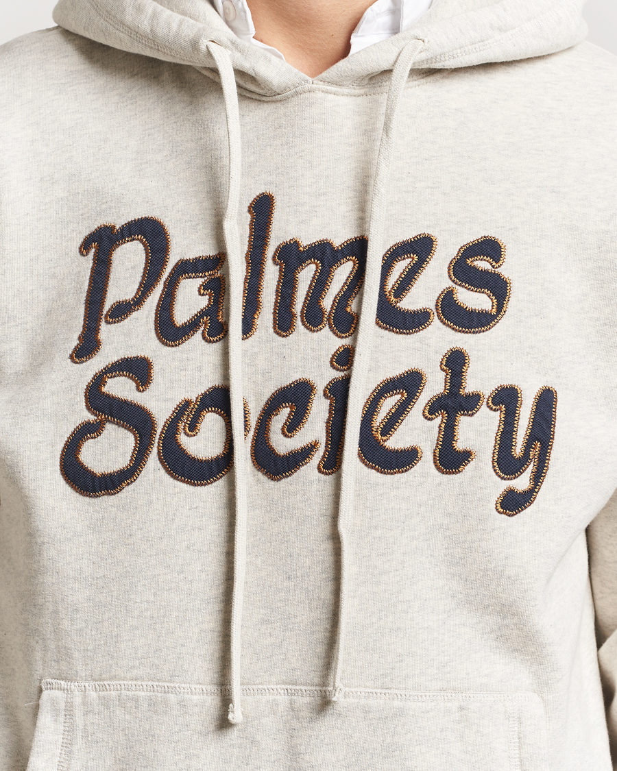 Herr | Tröjor | Palmes | Society Hoodie Oatmeal