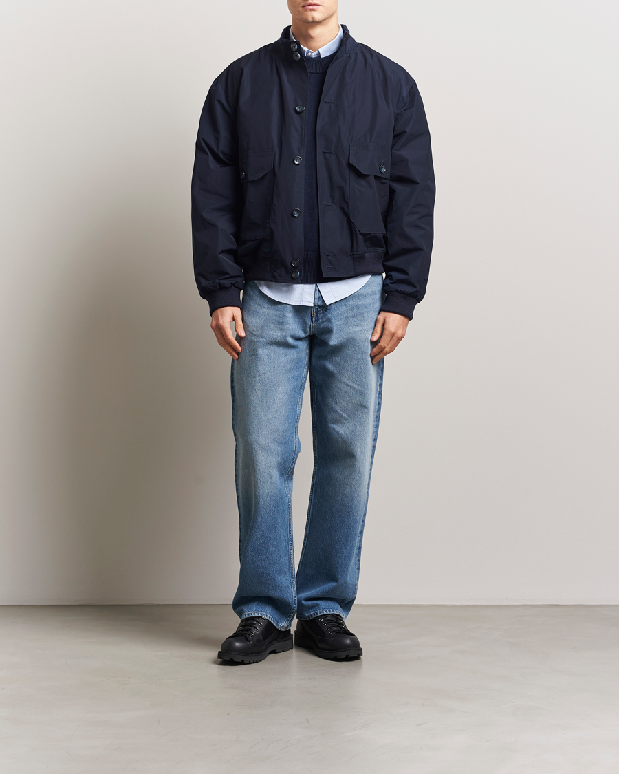 Herr | Jackor | Palmes | Harrington Jacket Navy