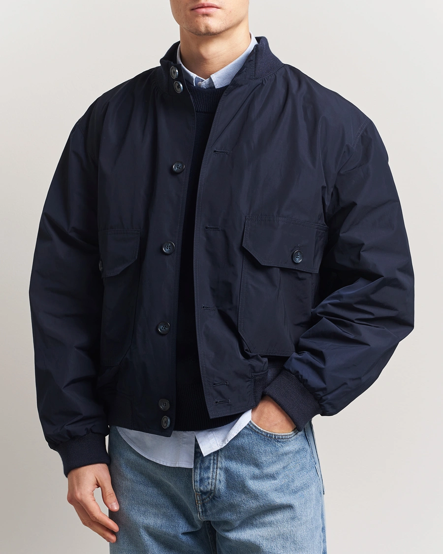 Herr | Jackor | Palmes | Harrington Jacket Navy