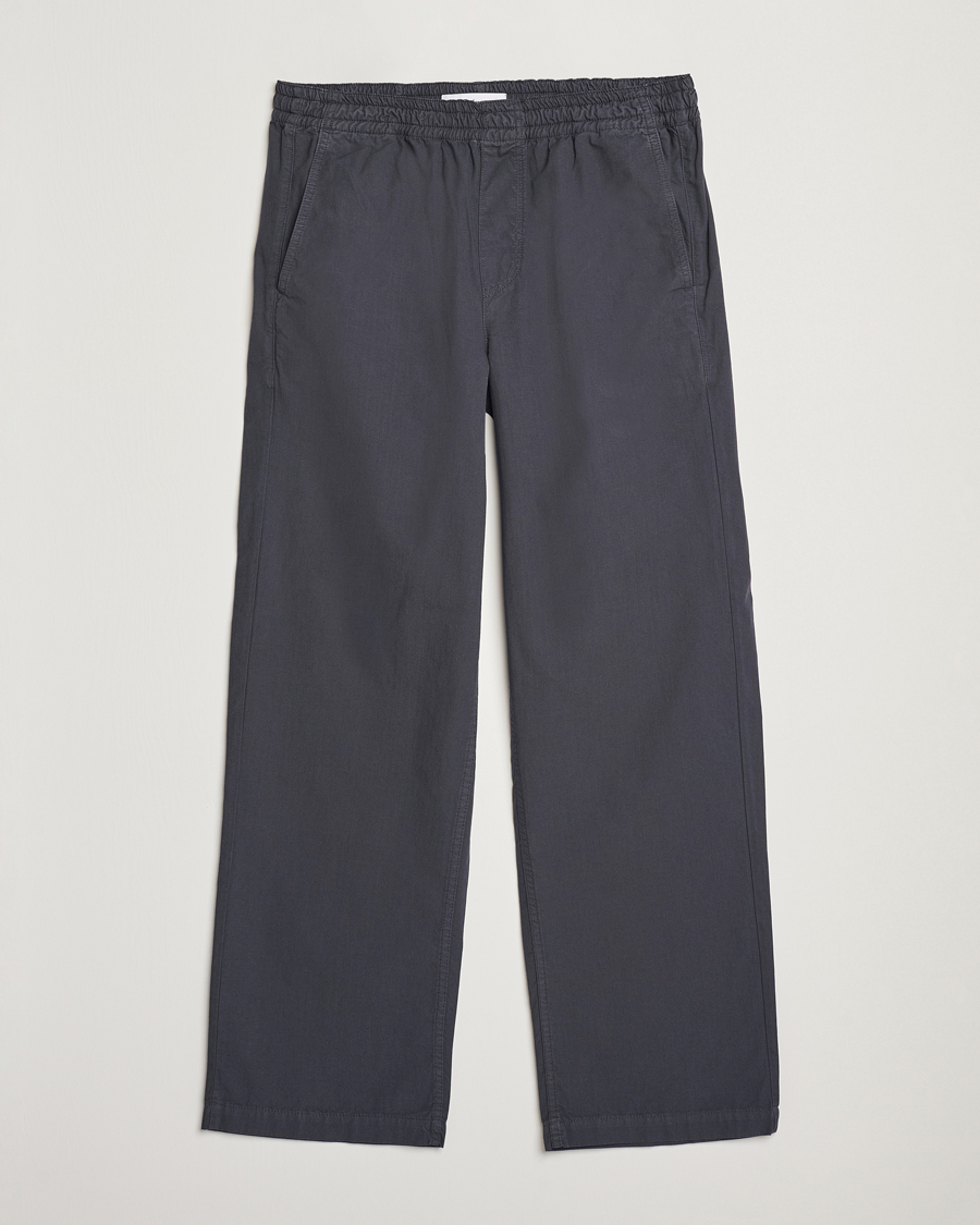 Herr | Byxor | Palmes | Lucien Ripstop Trousers Charcoal