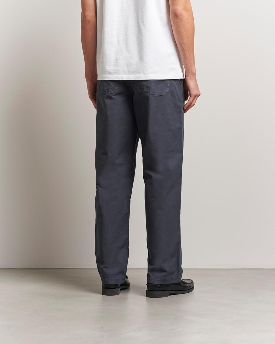Herr | Byxor | Palmes | Lucien Ripstop Trousers Charcoal