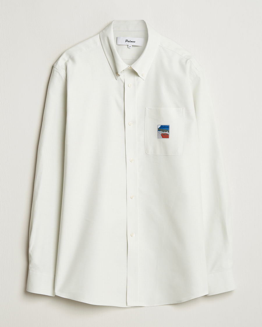 Herr | Skjortor | Palmes | Deuce Oxford Shirt Light Blue