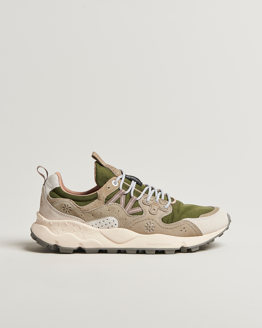 Herr | Sneakers | Flower Mountain | Yamano 3 Suede/Nylon Sneaker Grey