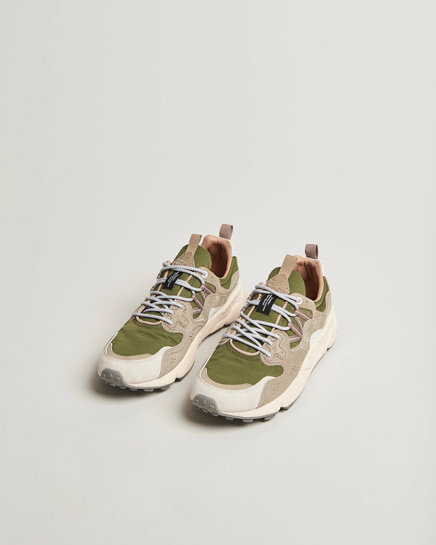 Herr | Sneakers | Flower Mountain | Yamano 3 Suede/Nylon Sneaker Grey