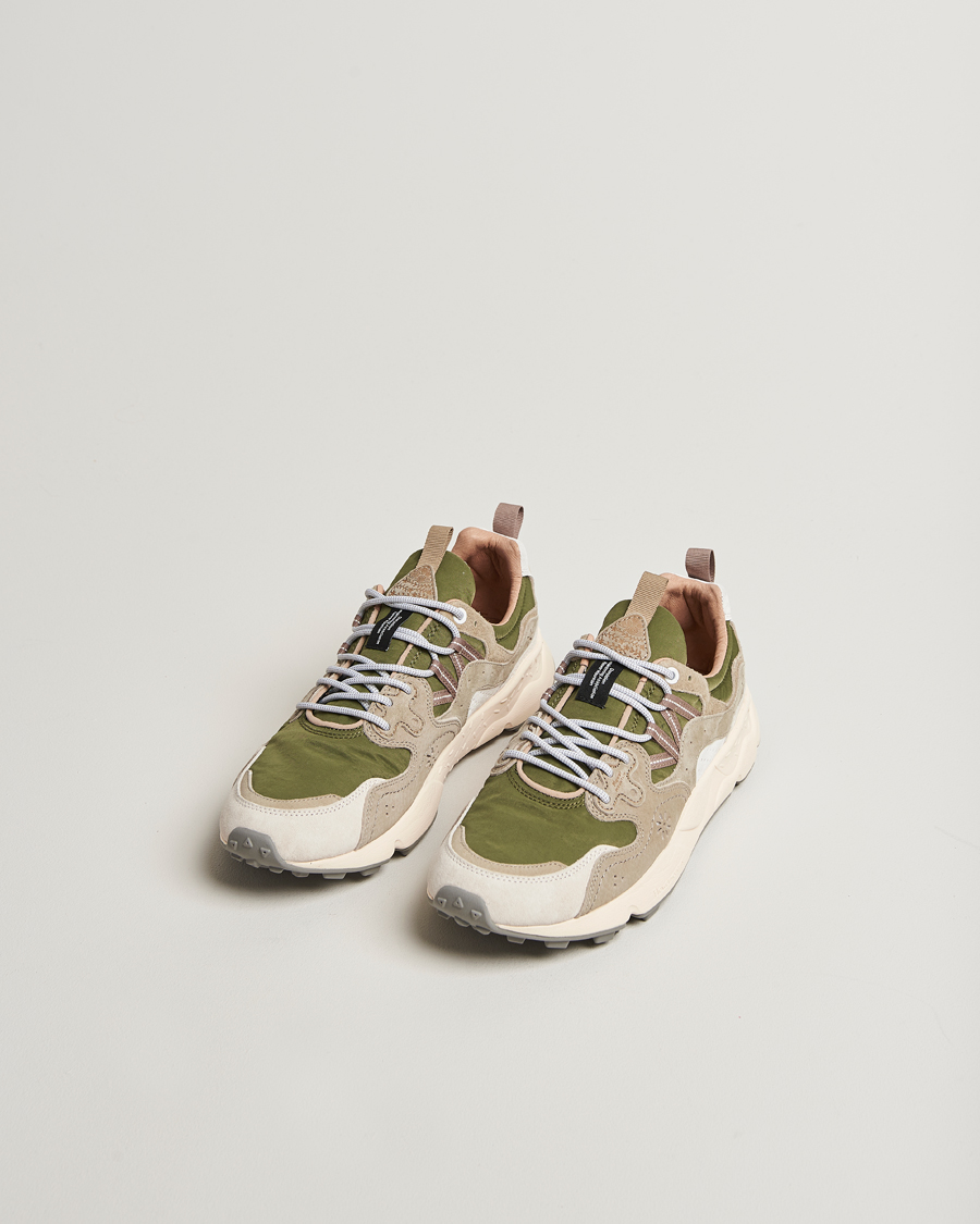 Herr | Sneakers | Flower Mountain | Yamano 3 Suede/Nylon Sneaker Grey