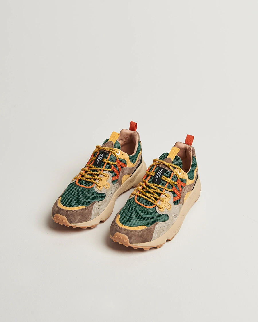 Herr | Sneakers | Flower Mountain | Yamano 3 Suede/Nylon Mesh Sneaker Multi